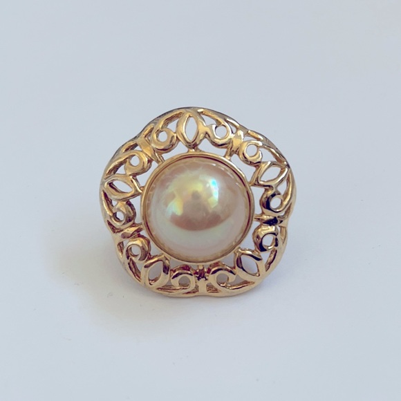 Vintage Jewelry - Vintage Brooch Turned Statement Ring